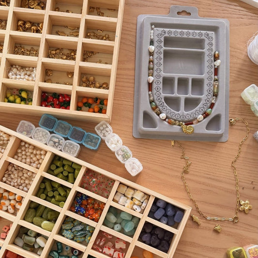 Beaded Necklace with Charms Workshop