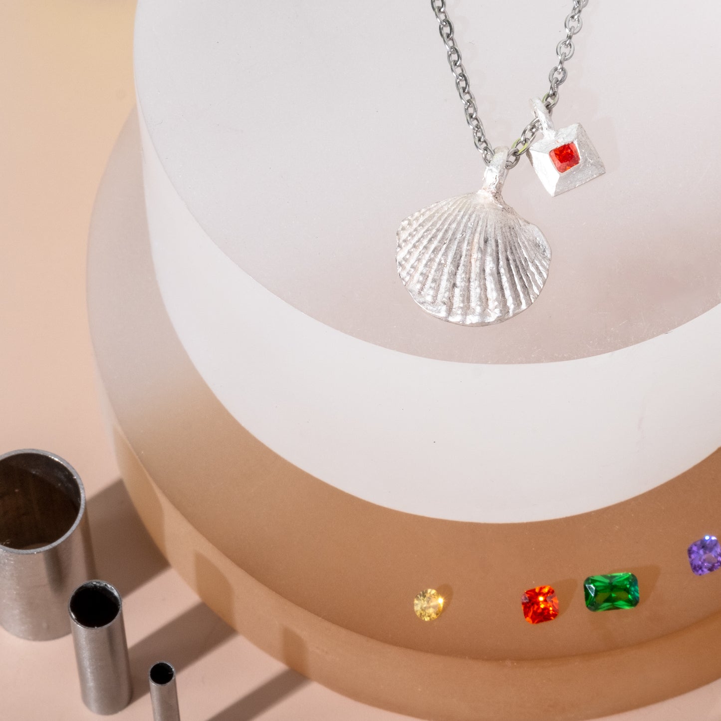 DAZZLING DIY SILVER PENDANT KIT
