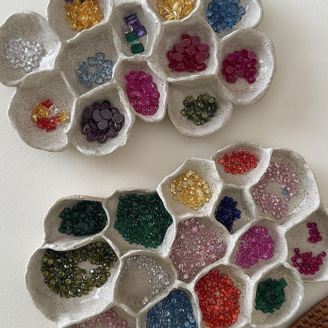 Organic Silver Ring Making Class with Stones Workshop