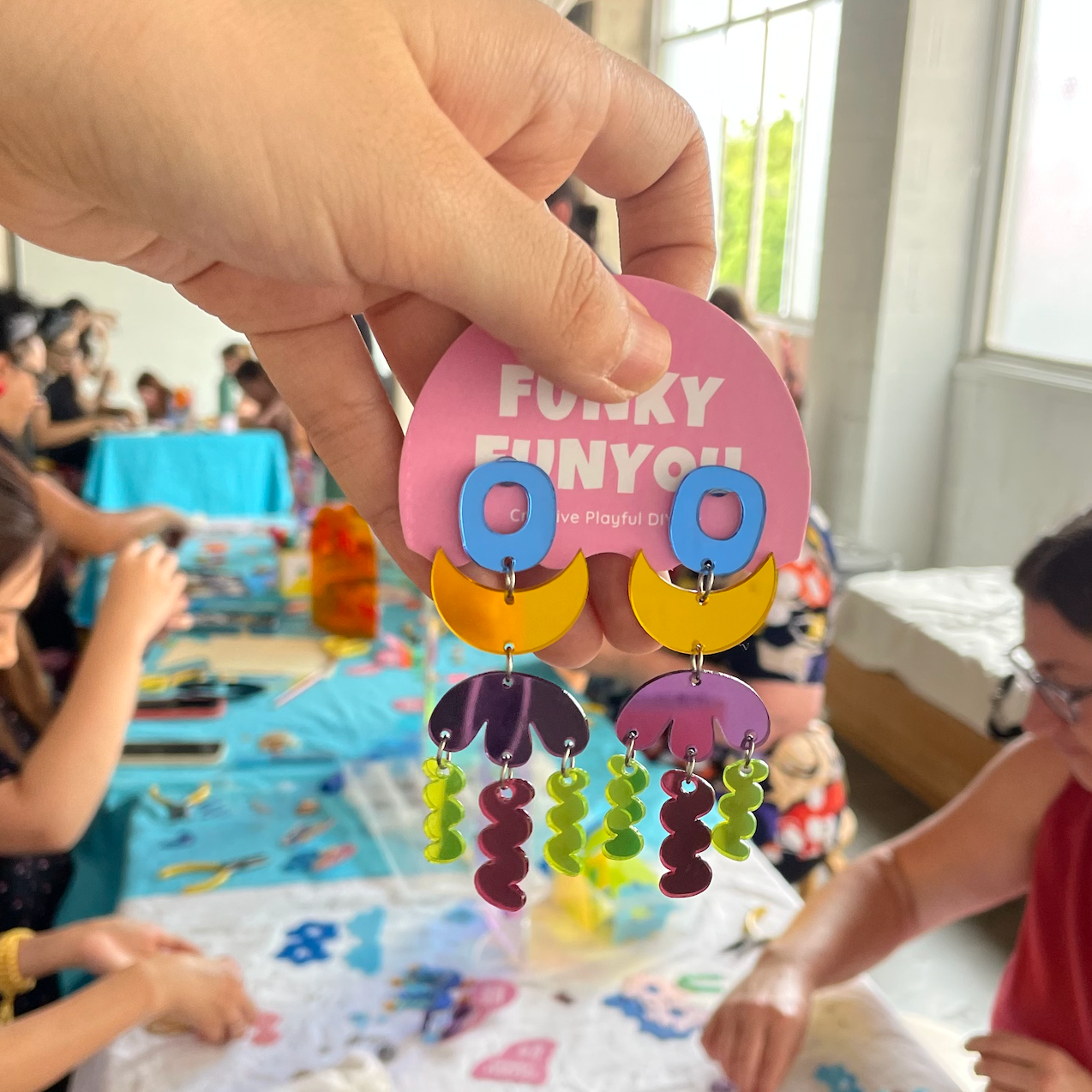 UV Resin and Laser-cutting Acrylic Jewellery Workshop