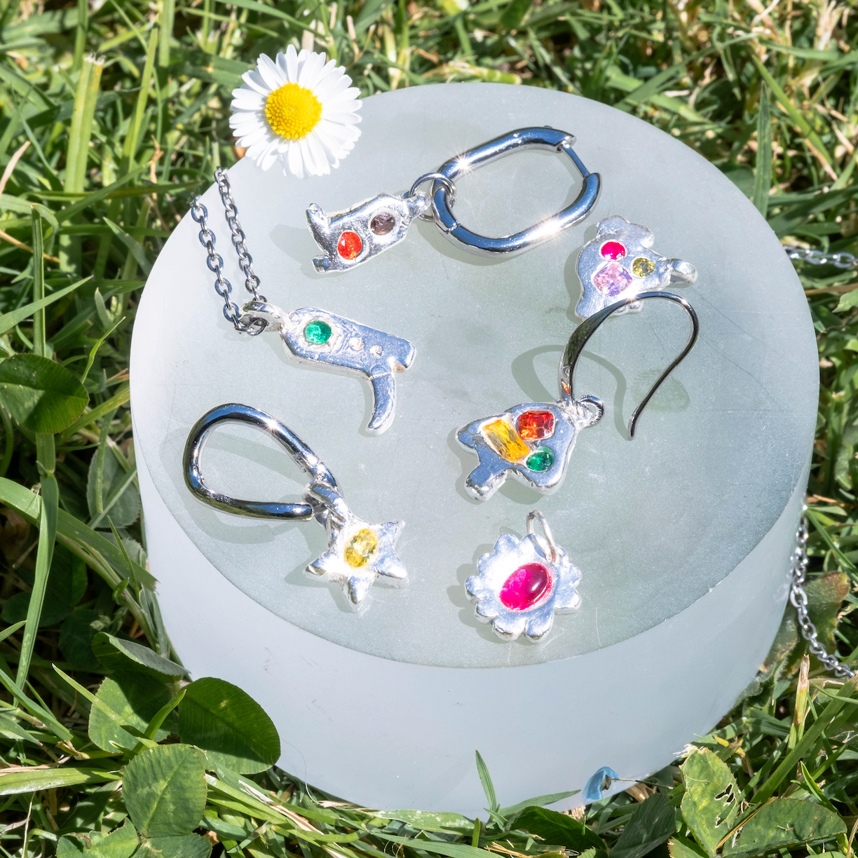 DAZZLING DIY SILVER PENDANT KIT