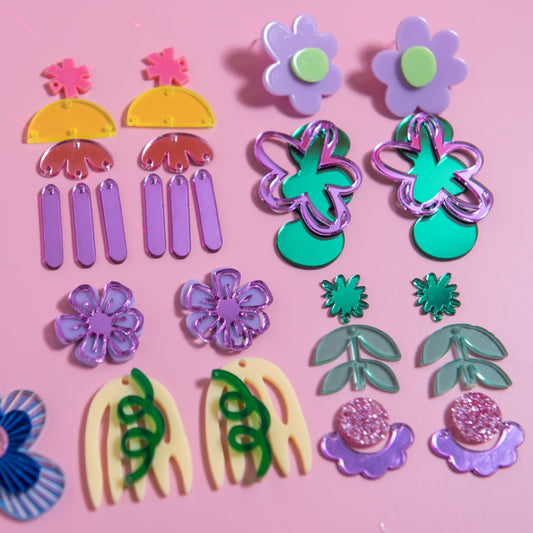 FLOURISH EARRING DIY KIT - FunkyFunYou-Creative Statement Earrings & DIY Kit