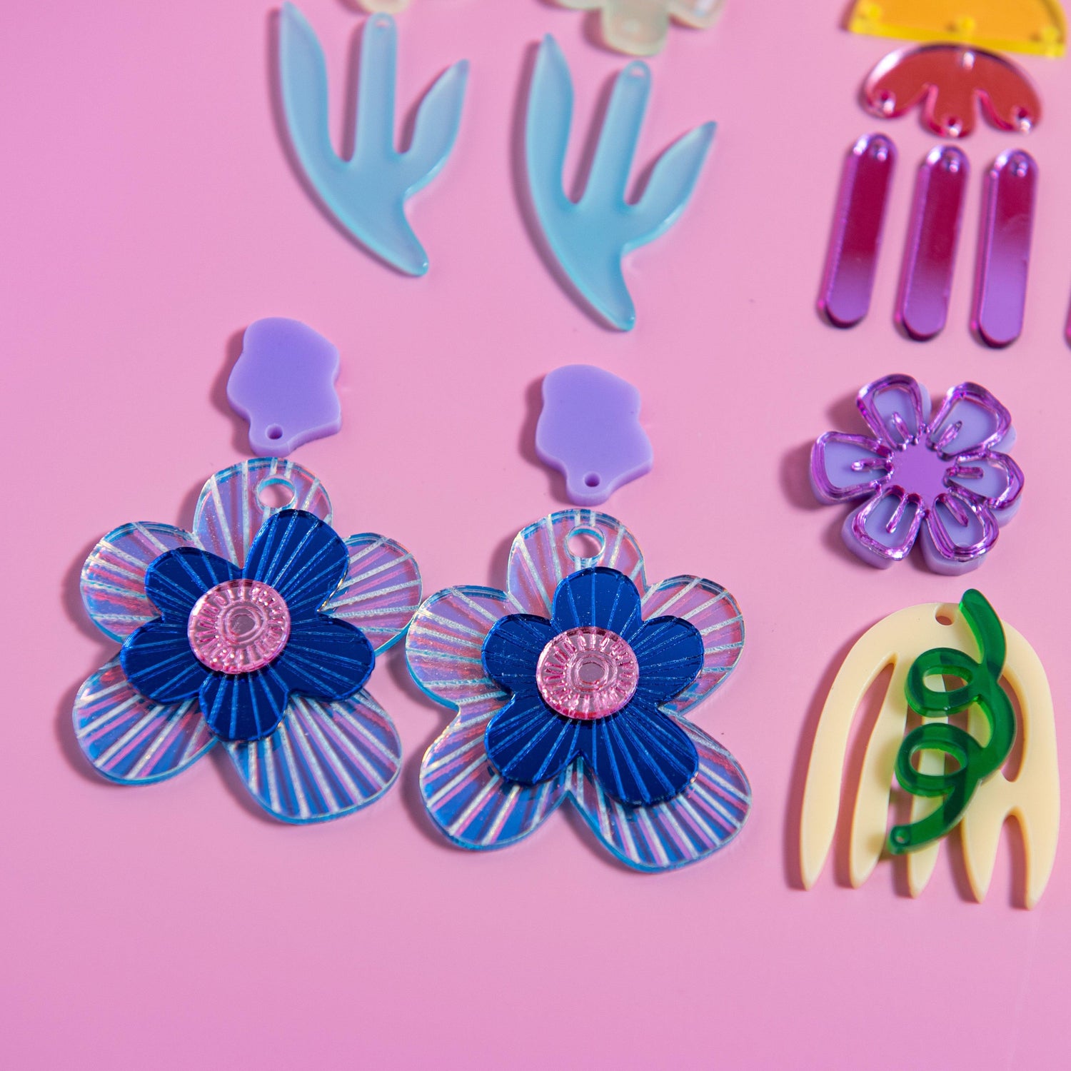 FLOURISH EARRING DIY KIT - FunkyFunYou-Creative Statement Earrings & DIY Kit