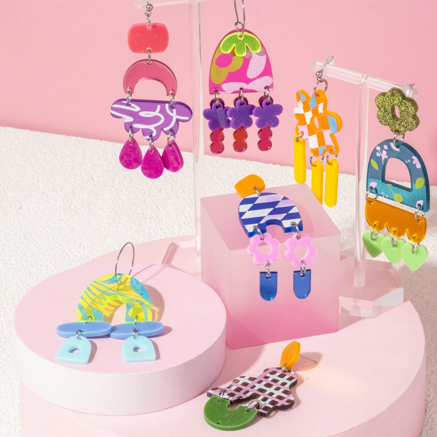 HOME WORKSHOP EARRING KIT LOOK 2 - FunkyFunYou-Creative Statement Earrings & DIY Kit