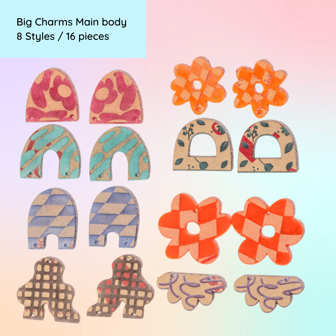 HOME WORKSHOP EARRING KIT LOOK 2 - FunkyFunYou-Creative Statement Earrings & DIY Kit