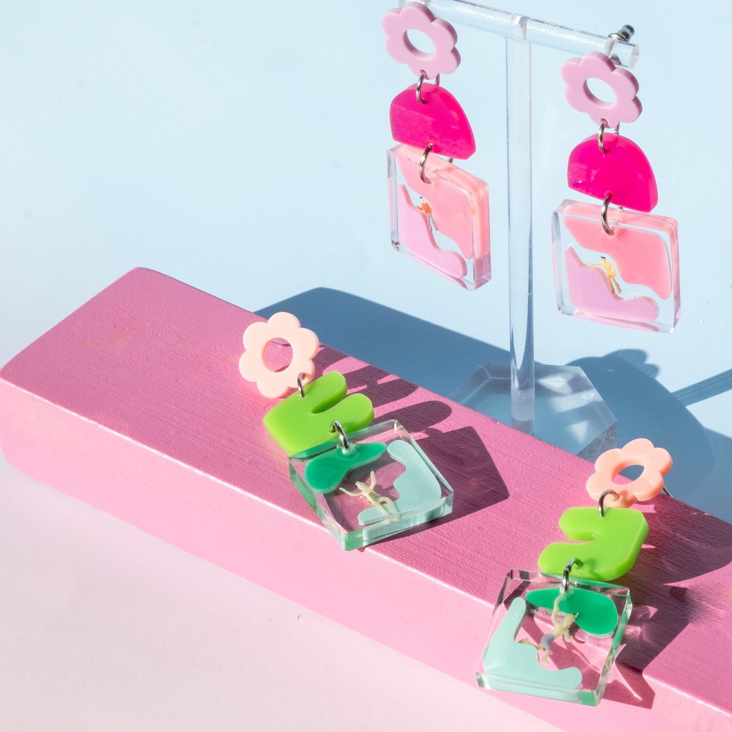 MOMENTS IN THE MIDDLE - FunkyFunYou-Creative Statement Earrings & DIY Kit