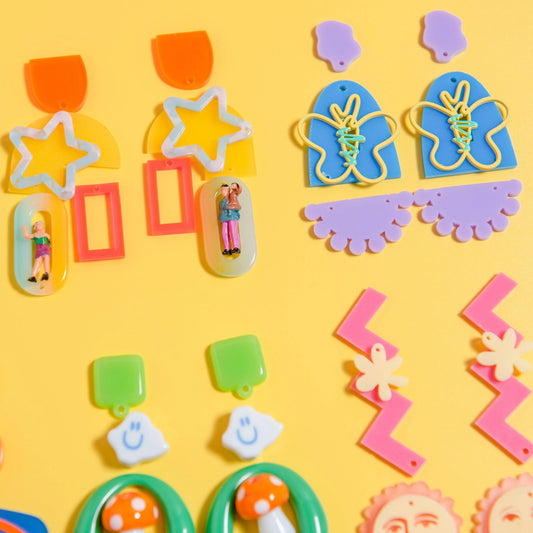 PLAYGROUND EARRING KIT - FunkyFunYou-Creative Statement Earrings & DIY Kit
