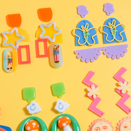 PLAYGROUND EARRING KIT - FunkyFunYou-Creative Statement Earrings & DIY Kit