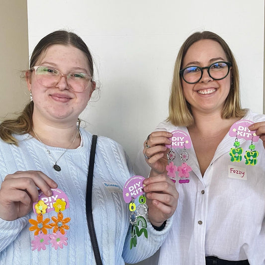 UV Resin and Laser-cutting Acrylic Jewellery Workshop