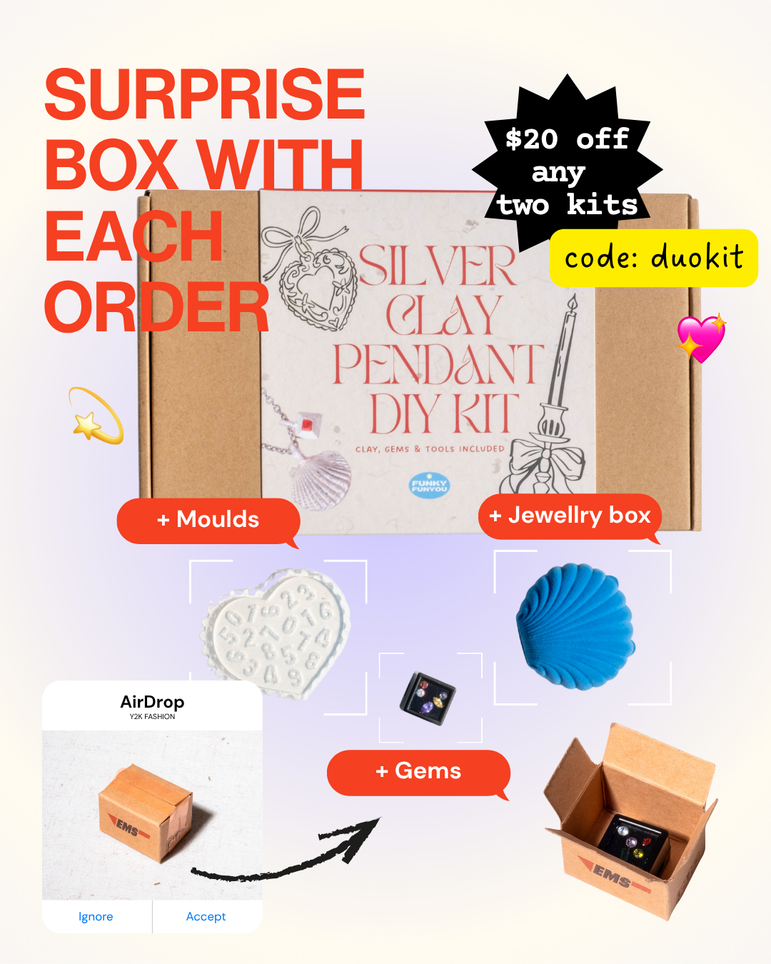 FREE MYSTERY BOX WITH KIT