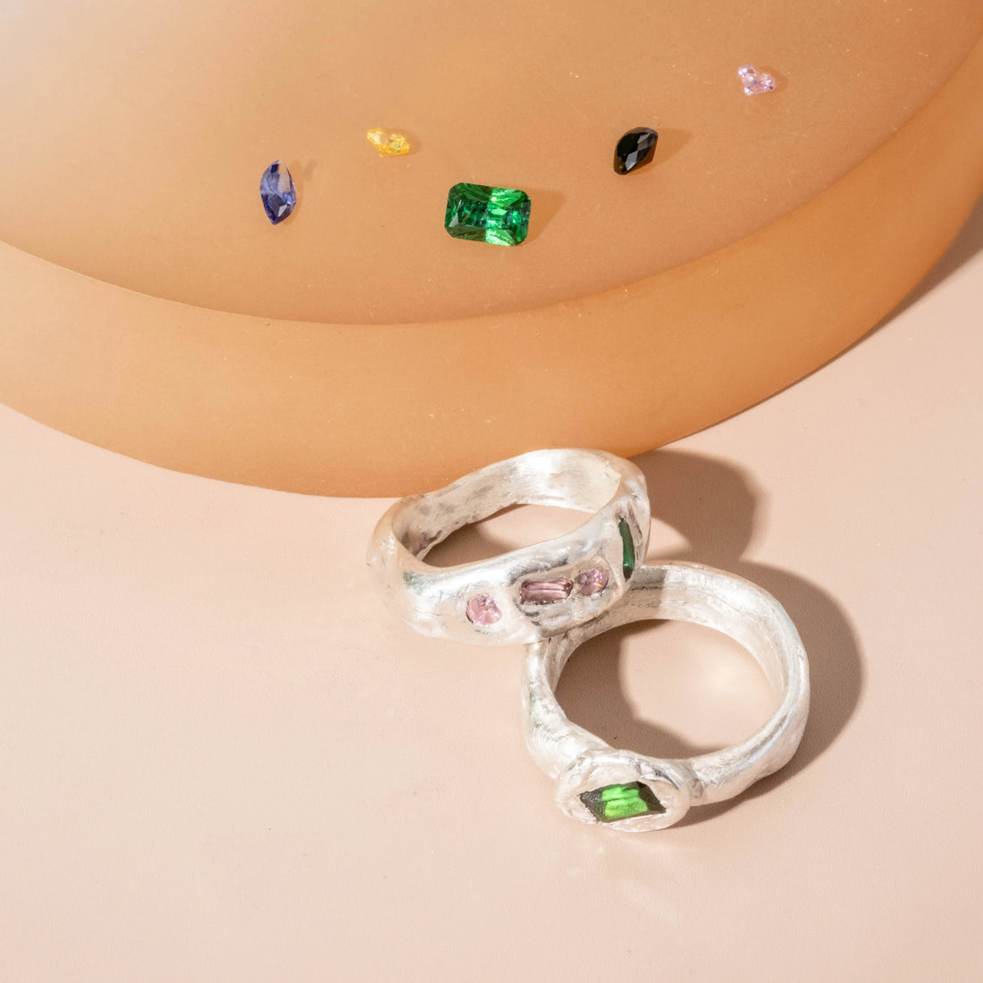 Silver Rings Kit Dazzling DIY Silver Ring Kit | Handcraft Metal Clay – FunkyFunYou