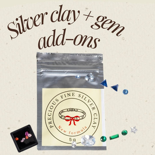 SILVER CLAY & GEM ADD-ONS