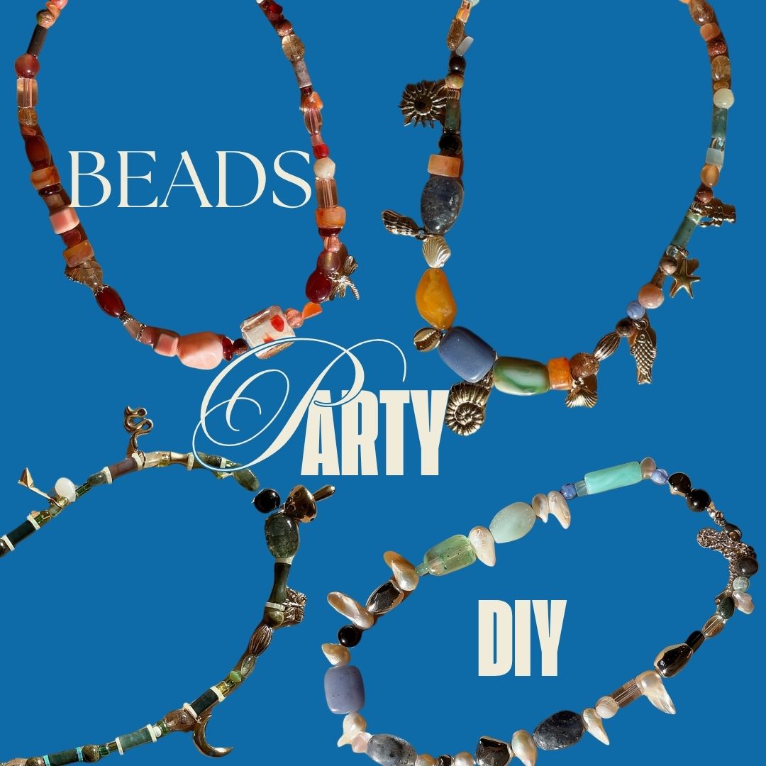 Beaded Necklace with Charms Workshop