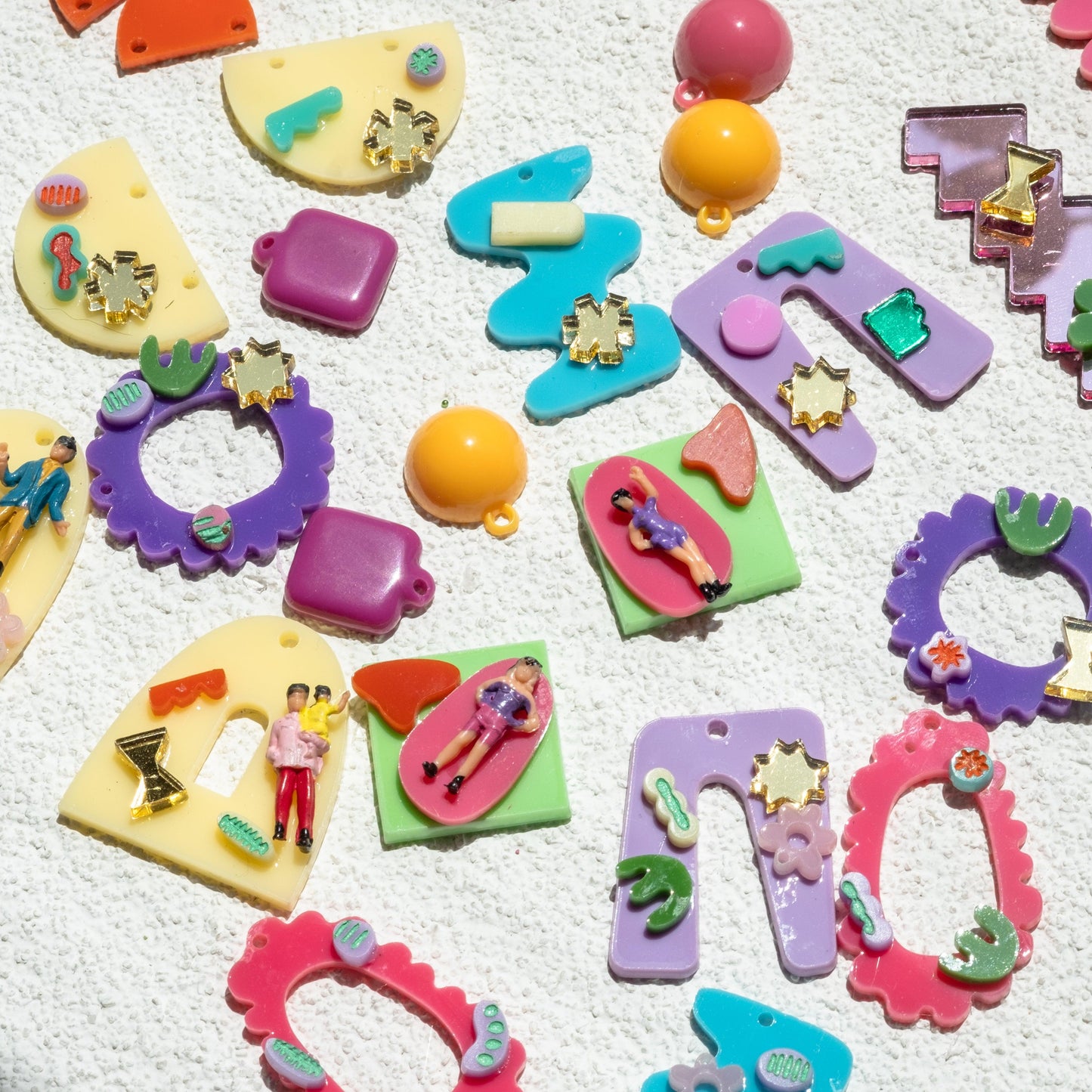 MICRO FRIENDS DIY KIT - FunkyFunYou-Creative Statement Earrings & DIY Kit