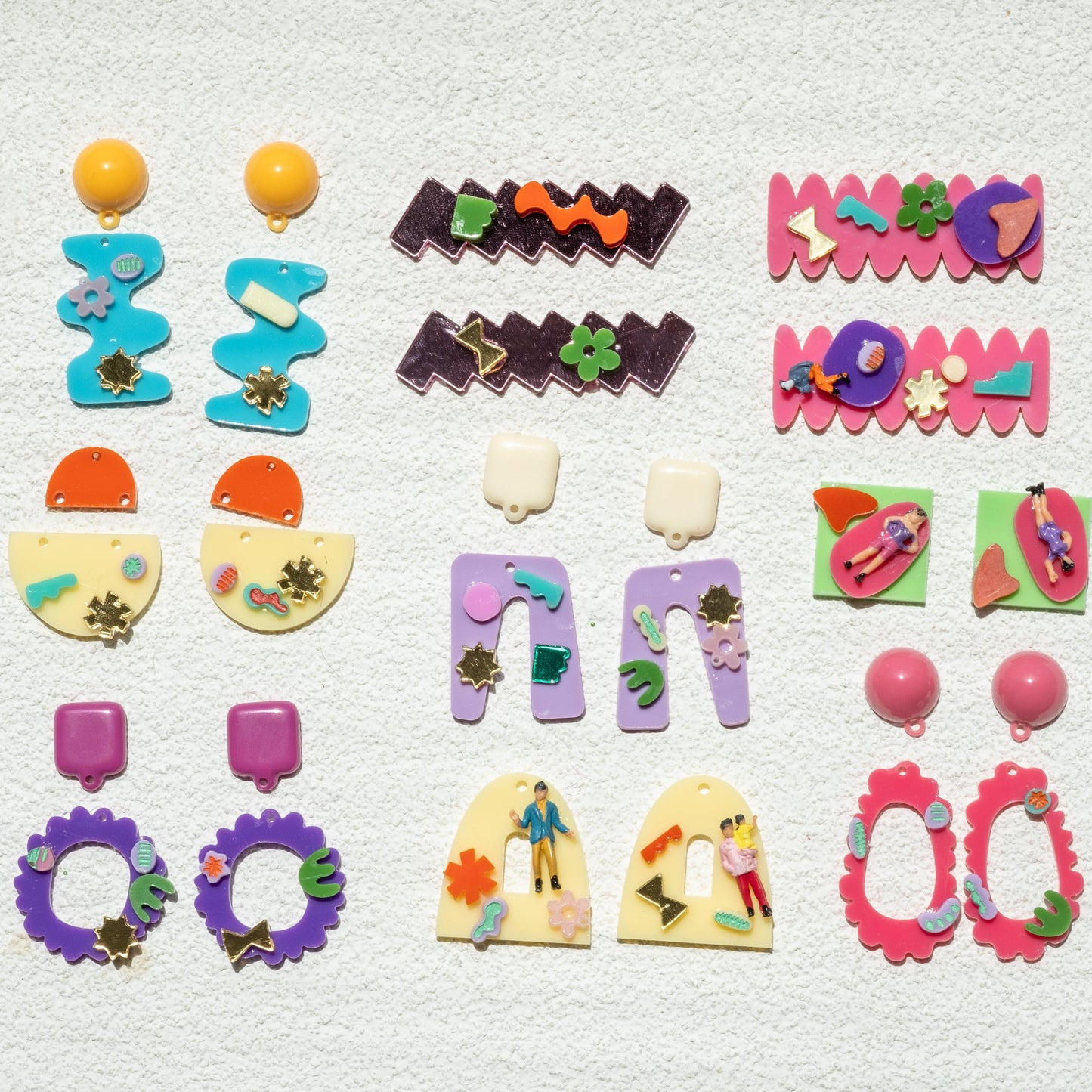 MICRO FRIENDS DIY KIT - FunkyFunYou-Creative Statement Earrings & DIY Kit