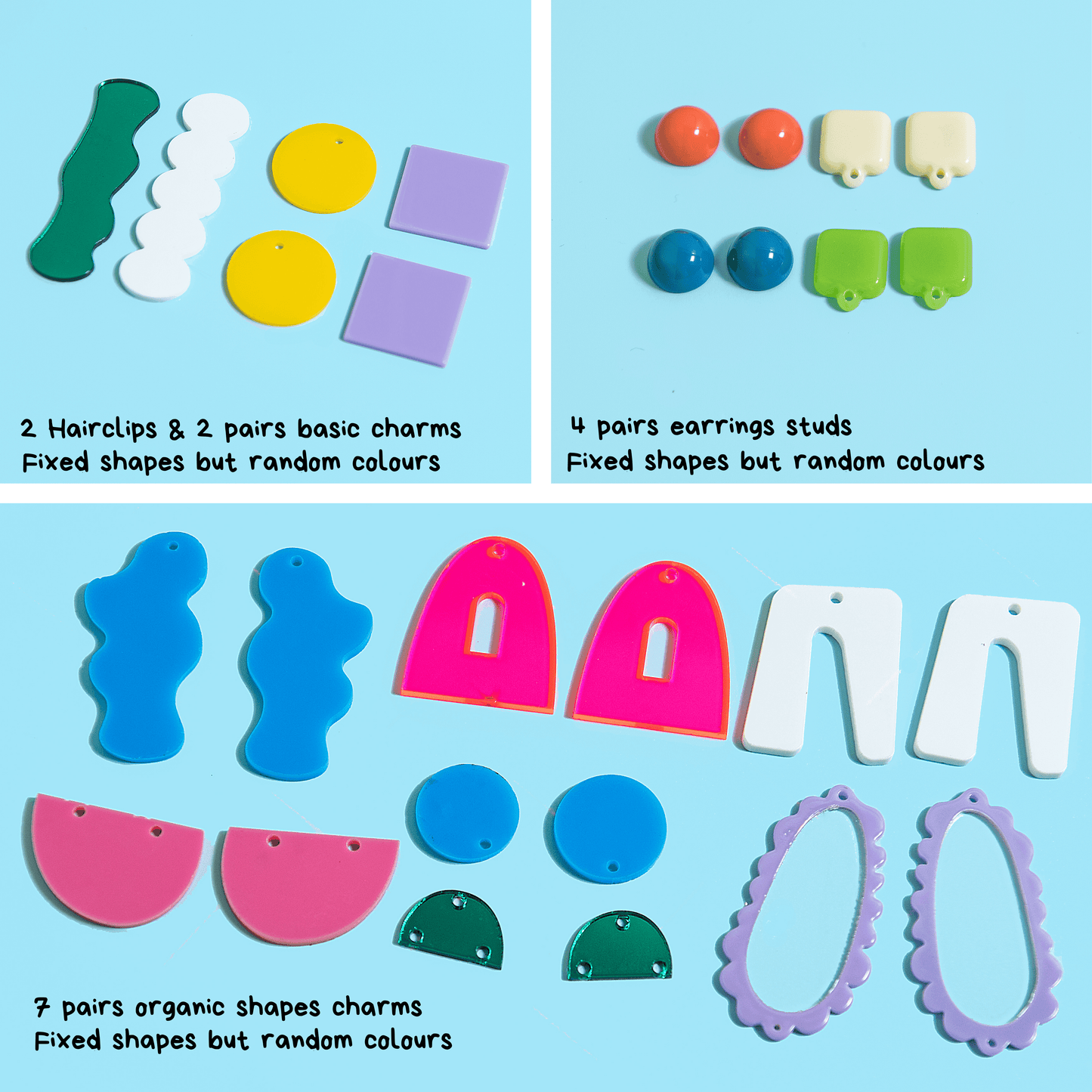 MICRO FRIENDS DIY KIT - FunkyFunYou-Creative Statement Earrings & DIY Kit