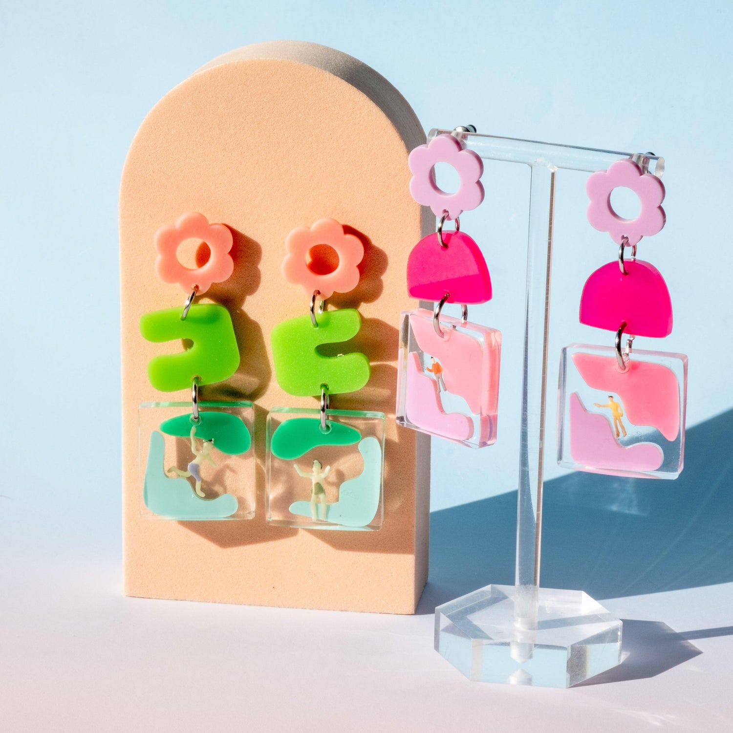 MOMENTS IN THE MIDDLE - FunkyFunYou-Creative Statement Earrings & DIY Kit